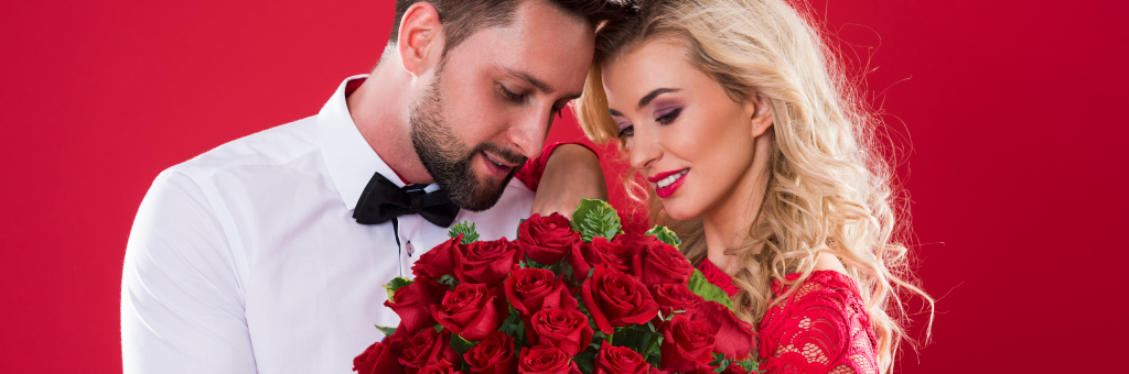 Rosas en el Dia de los Enamorados
